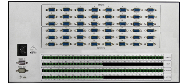 24進(jìn)24路VGA加音頻矩陣