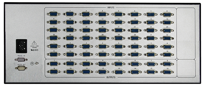 48進(jìn)16出VGA矩陣