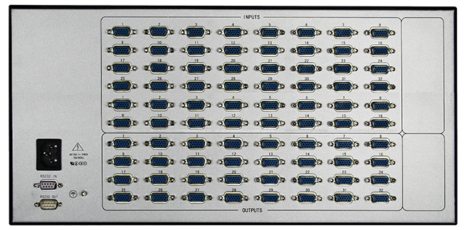 48進(jìn)32出VGA矩陣